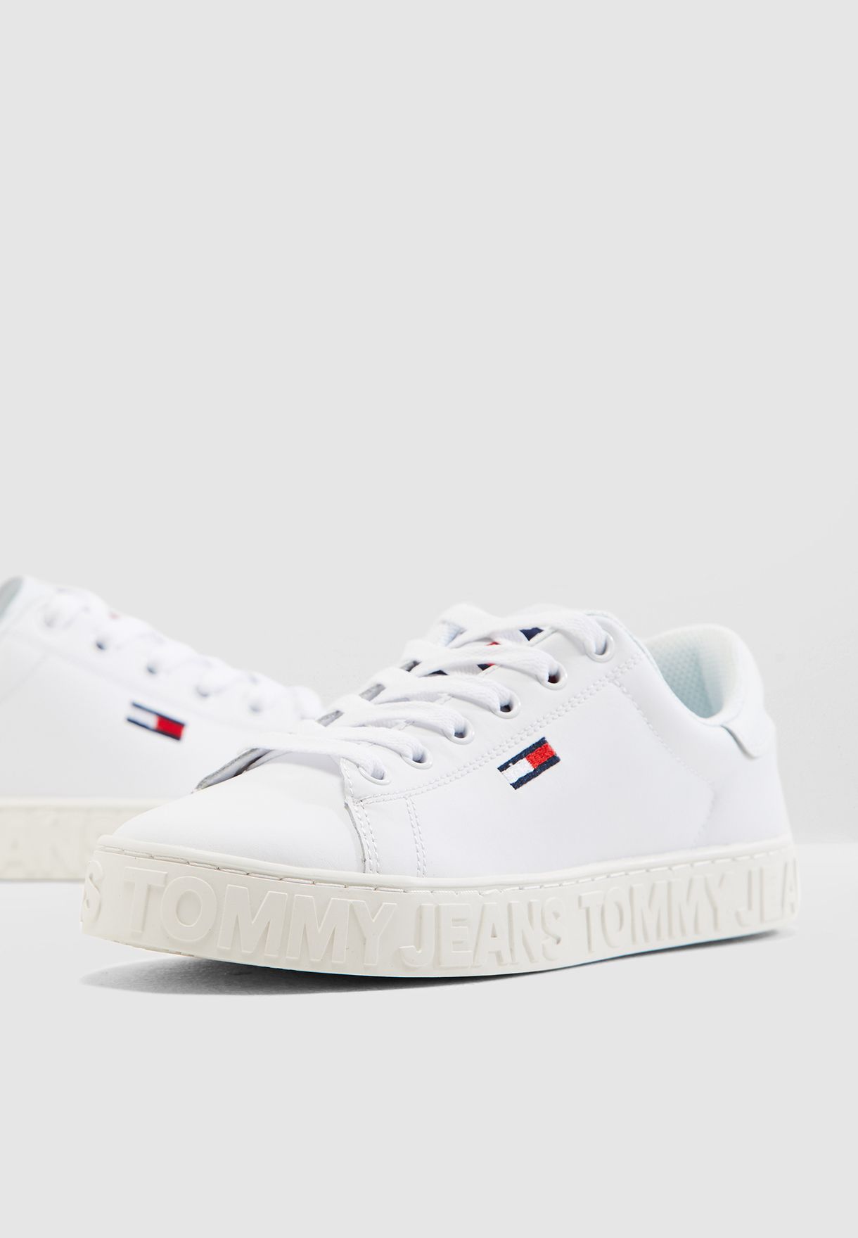 tommy jeans white shoes