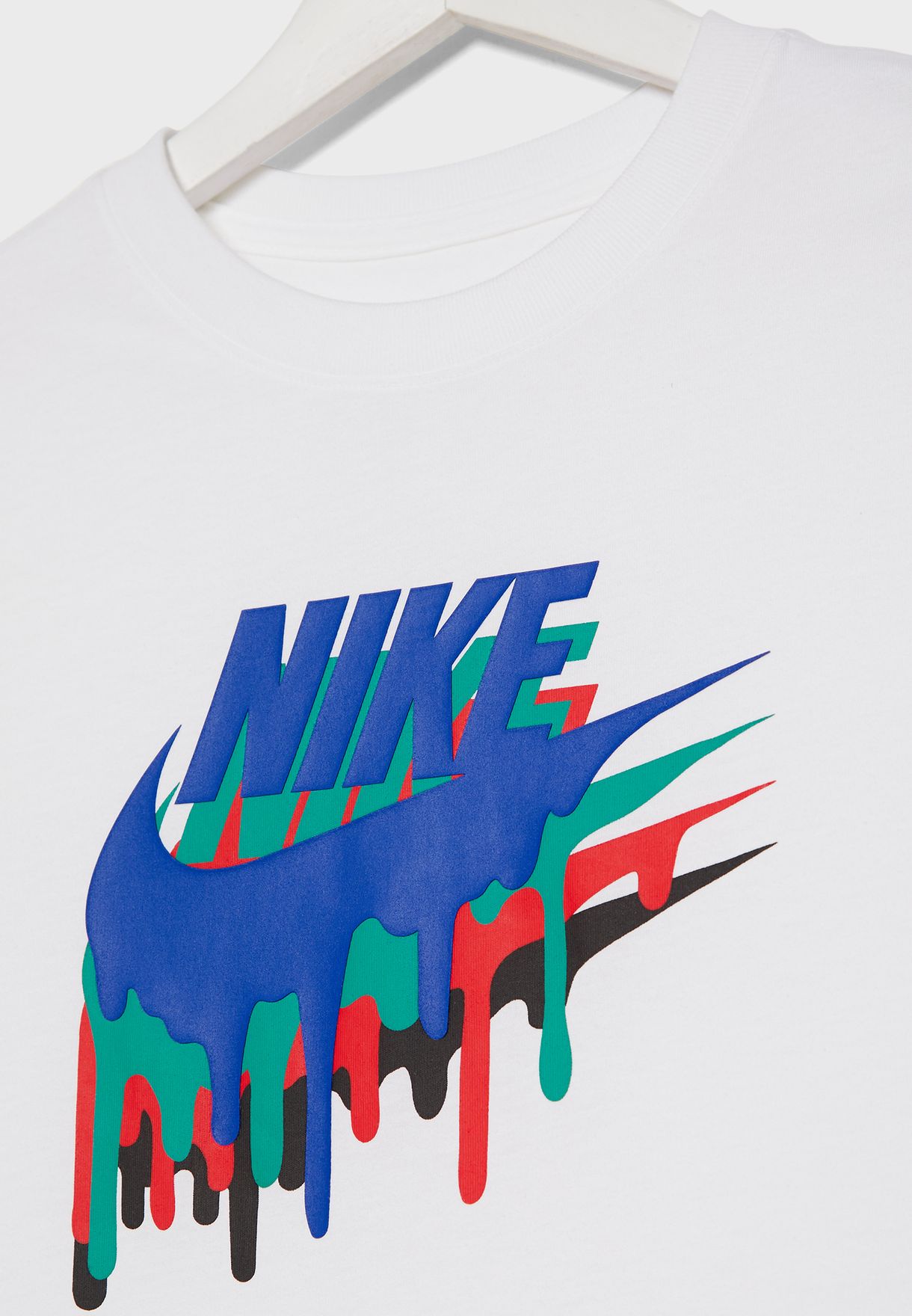 Buy Nike white Youth NSW Melted Crayon 