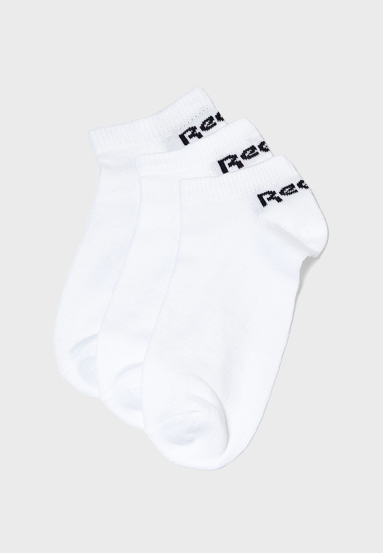 Buy Reebok white 3 Pack Active Core Low Cut Socks for Kids in Dubai ...