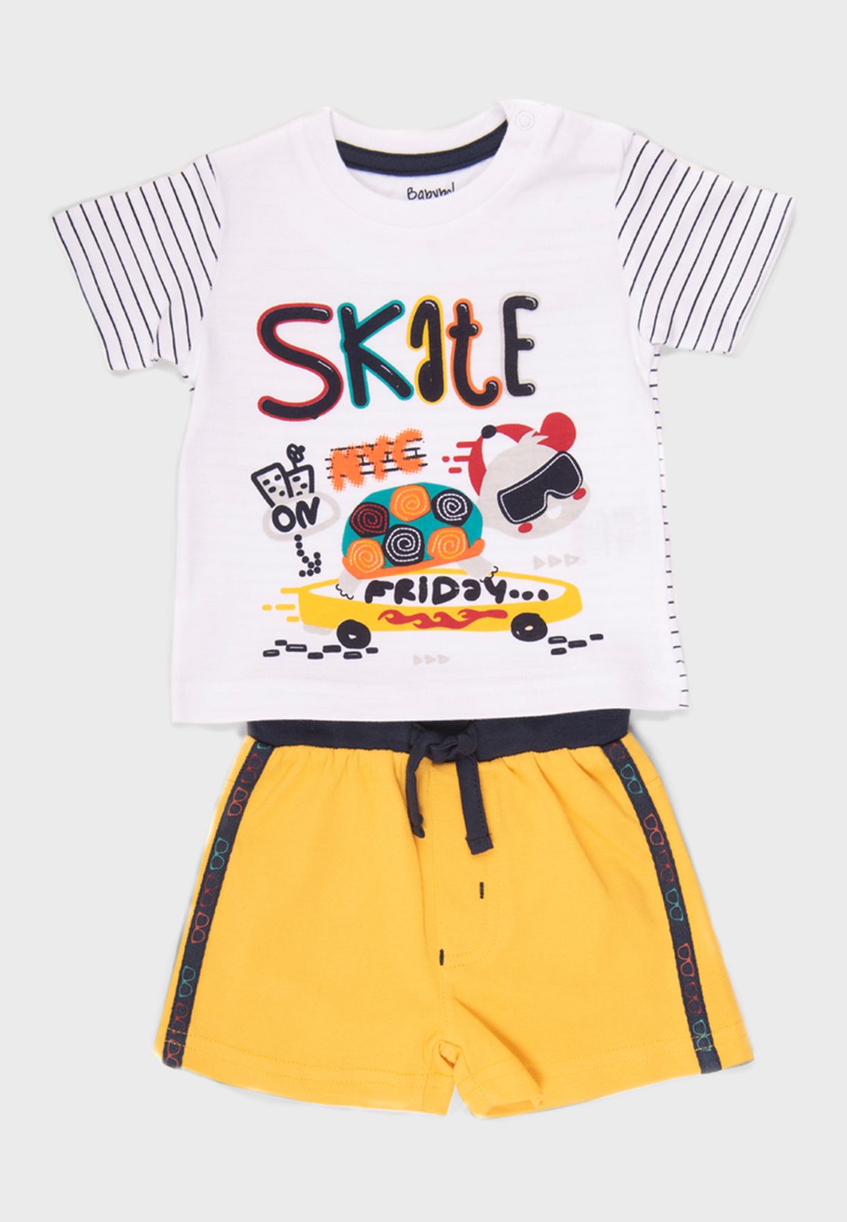 Infant Graphic T-Shirt + Shorts Set