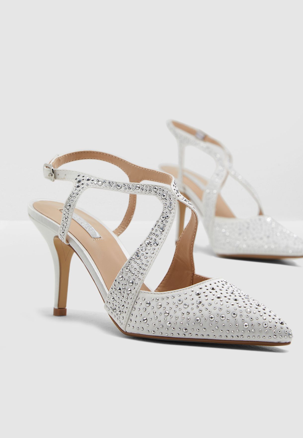 dorothy perkins white pumps