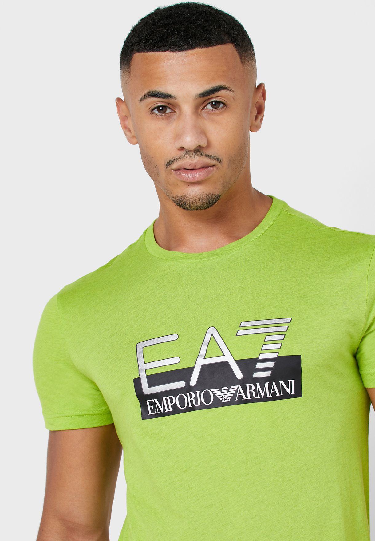 ea7 green t shirt