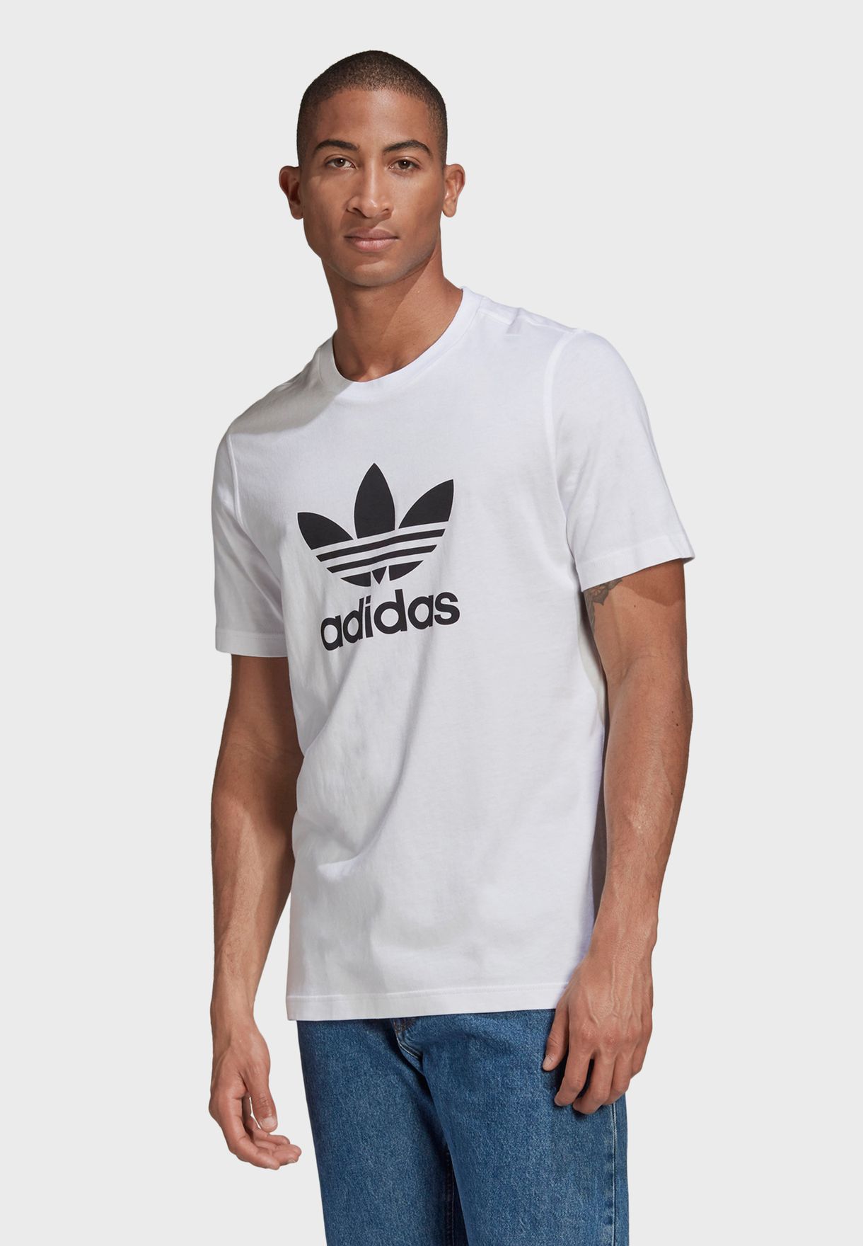 tartan adidas t shirt