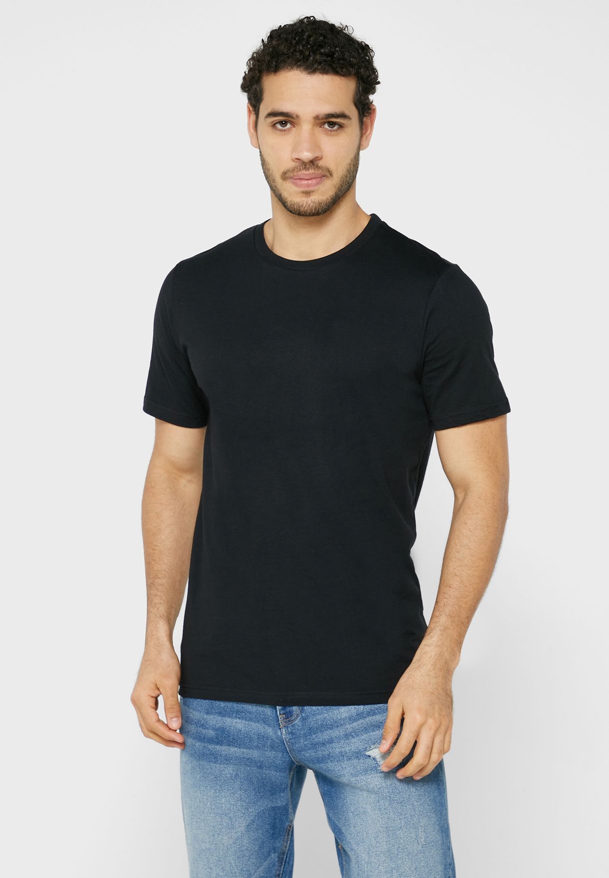 3 Pack Essential Crew Neck T-Shirts