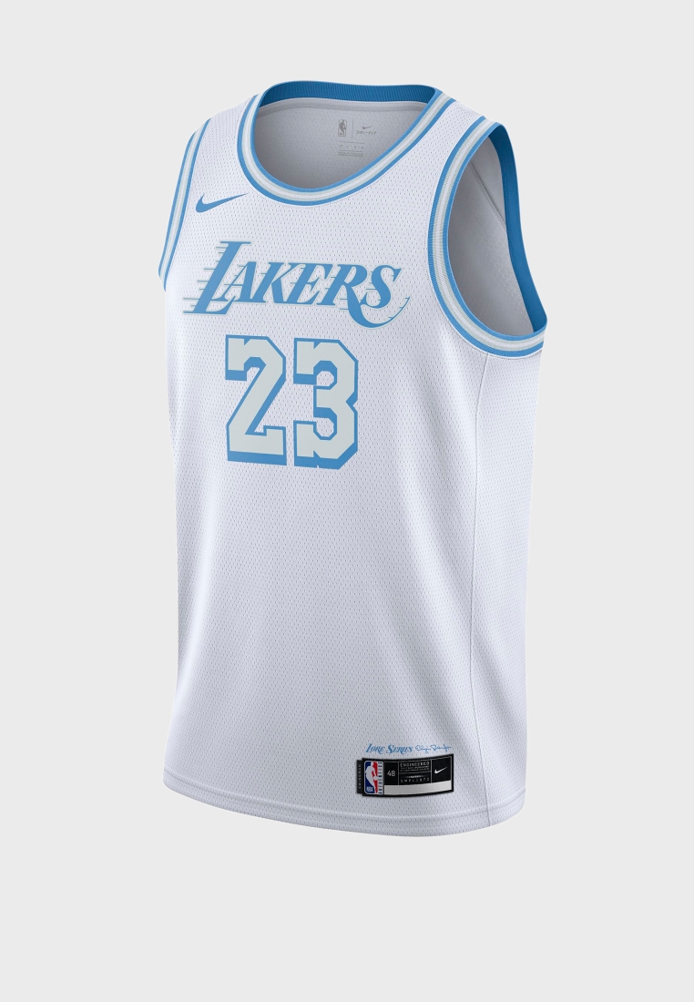 LeBron James Los Angeles Lakers Nike Youth 2020/21 Swingman Jersey