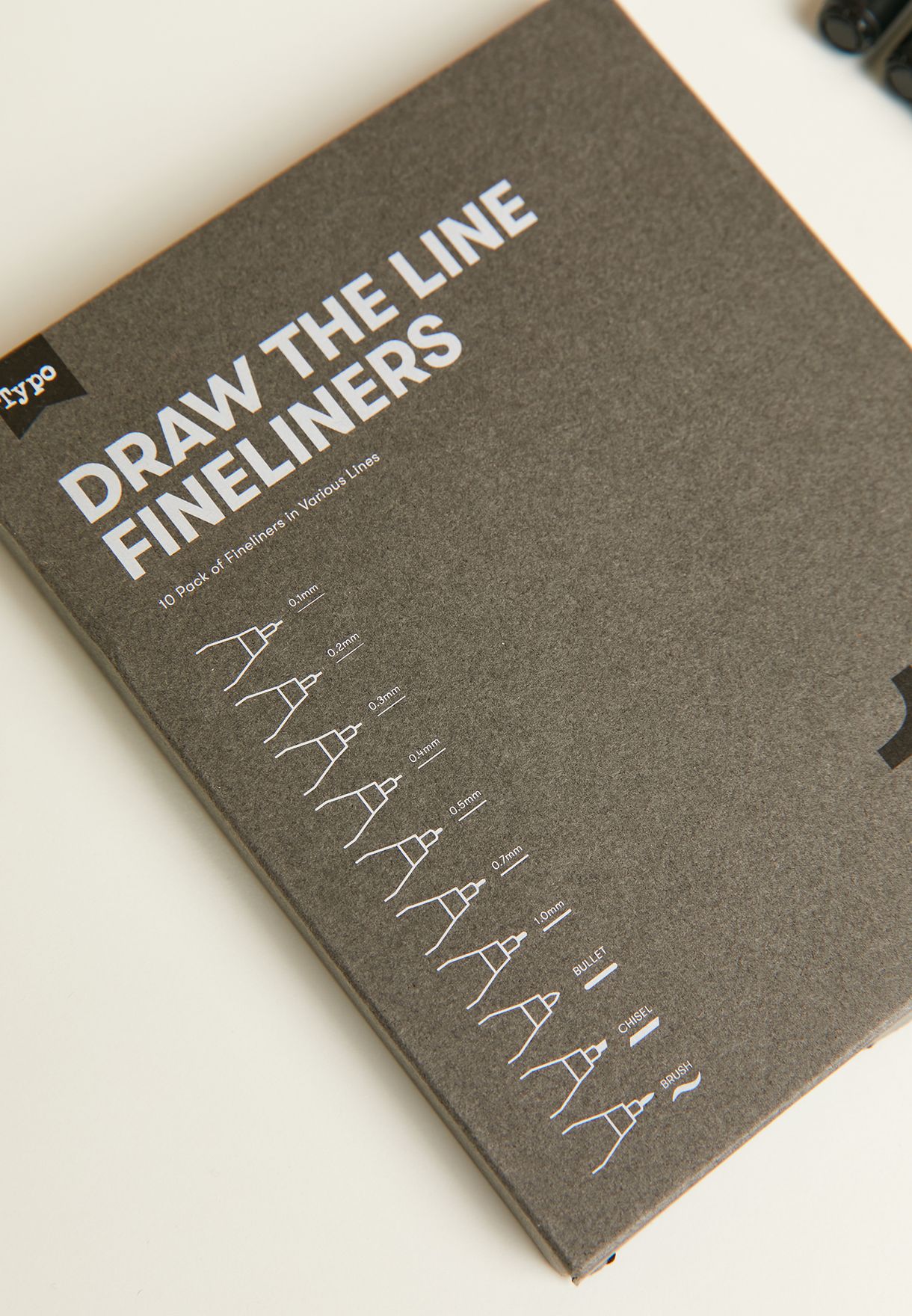 Set Of 10 Fine Liner Pens