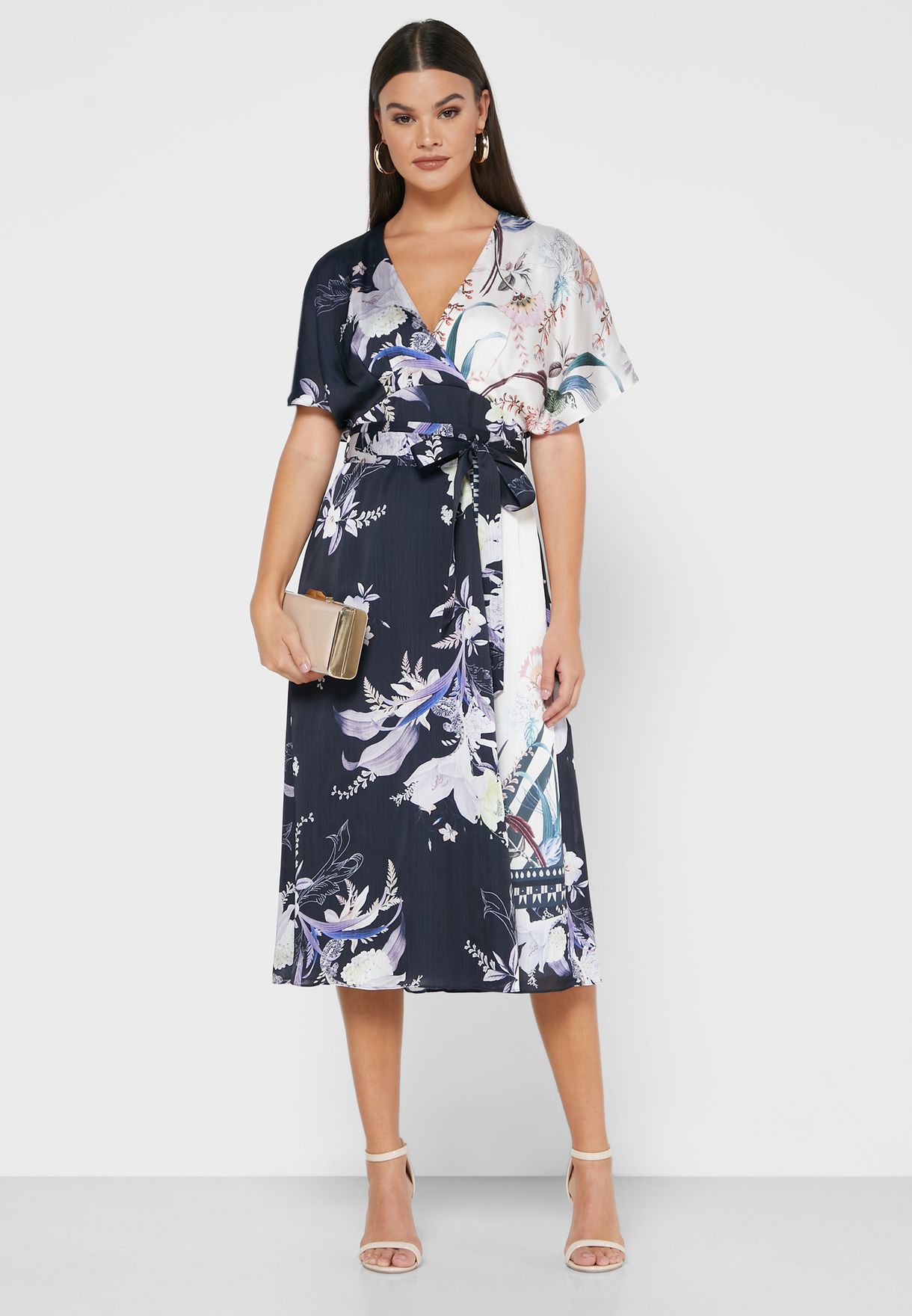 ted baker niita wrap dress