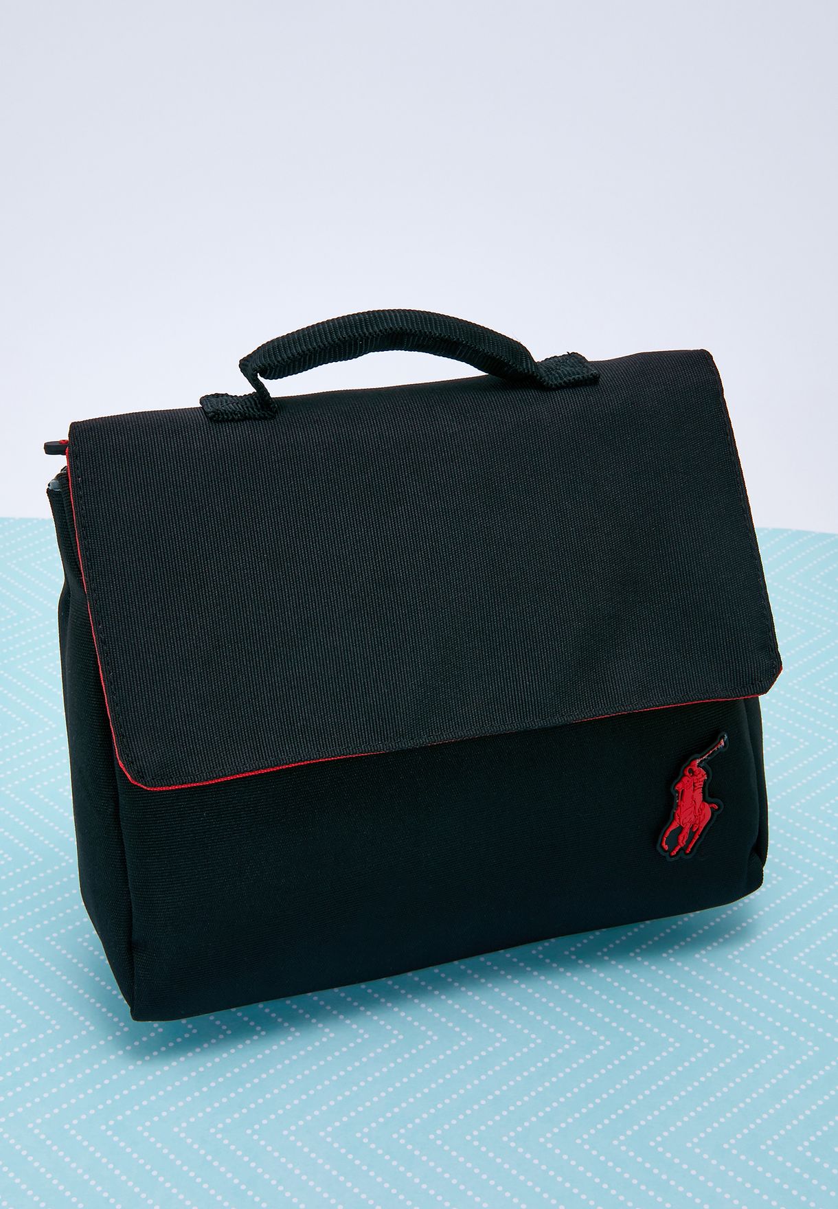 Buy Polo Ralph Lauren black Handle On Top Lunch Bag for Kids in Riyadh,  Jeddah