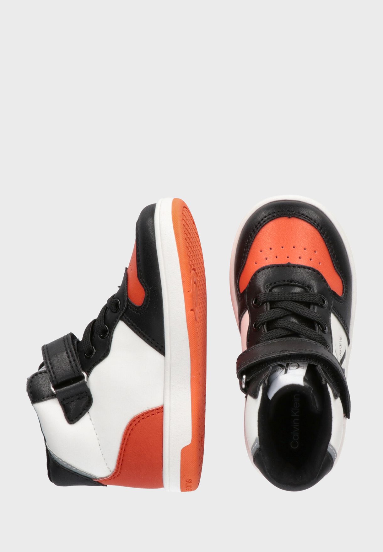 Kids High Top Velcro Sneakers