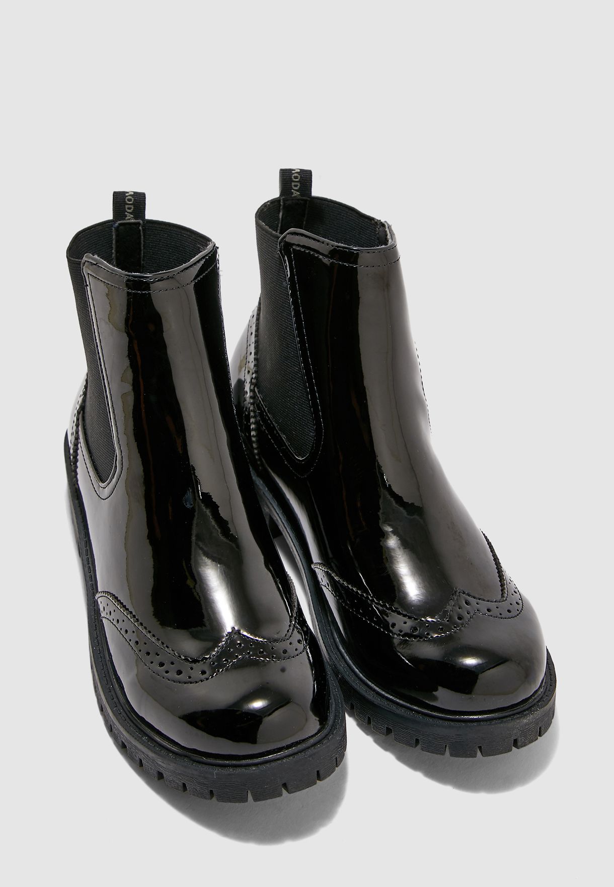 vero moda patent boots