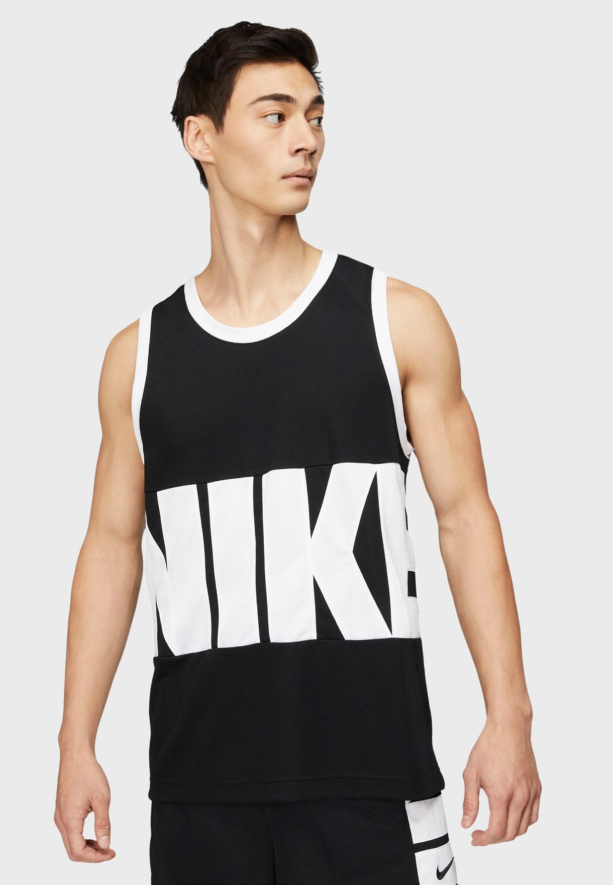 Buy Nike Black Dri Fit Starting 5 Vest For Men In Mena Worldwide Da1041 010