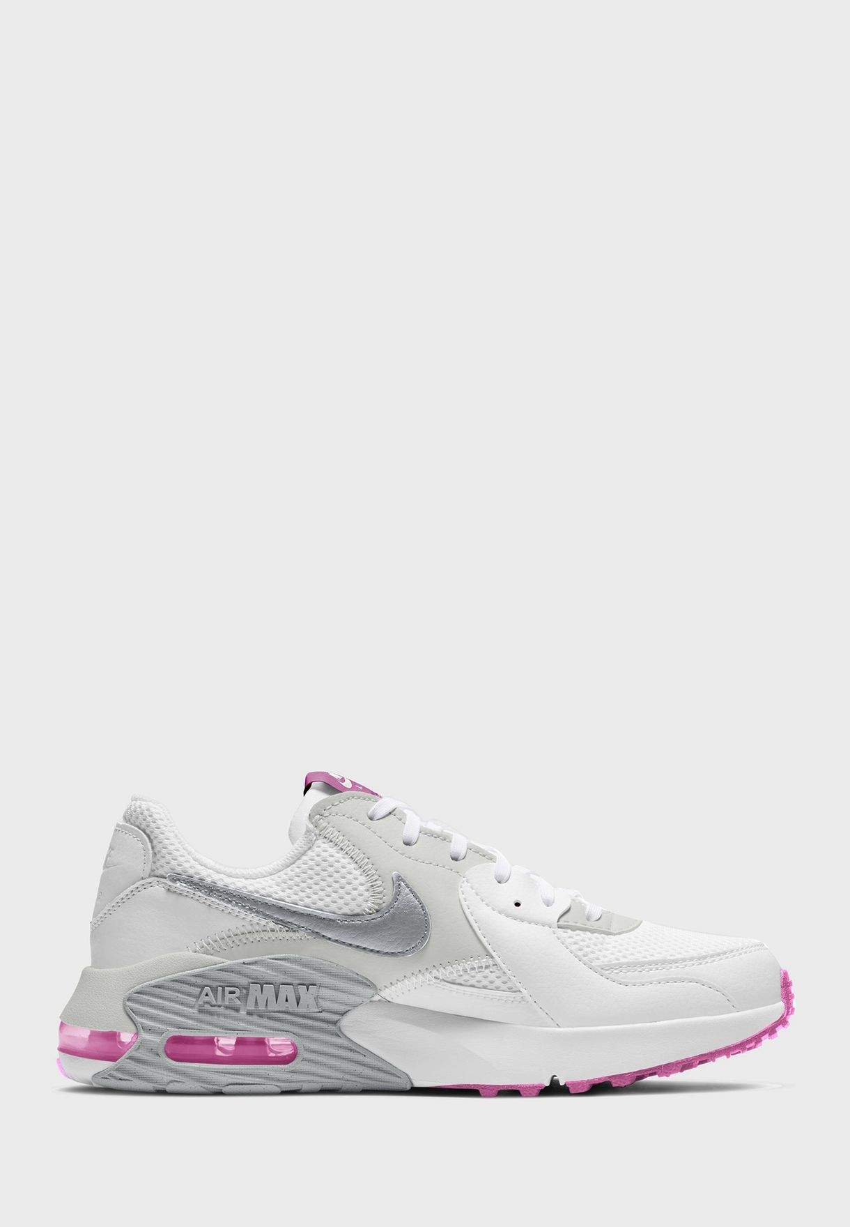 pink and white air maxes