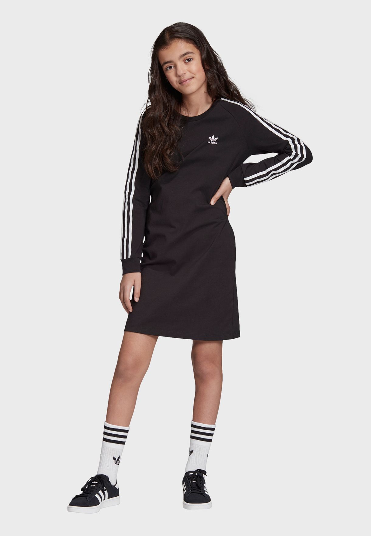 adidas 3 stripe outfit