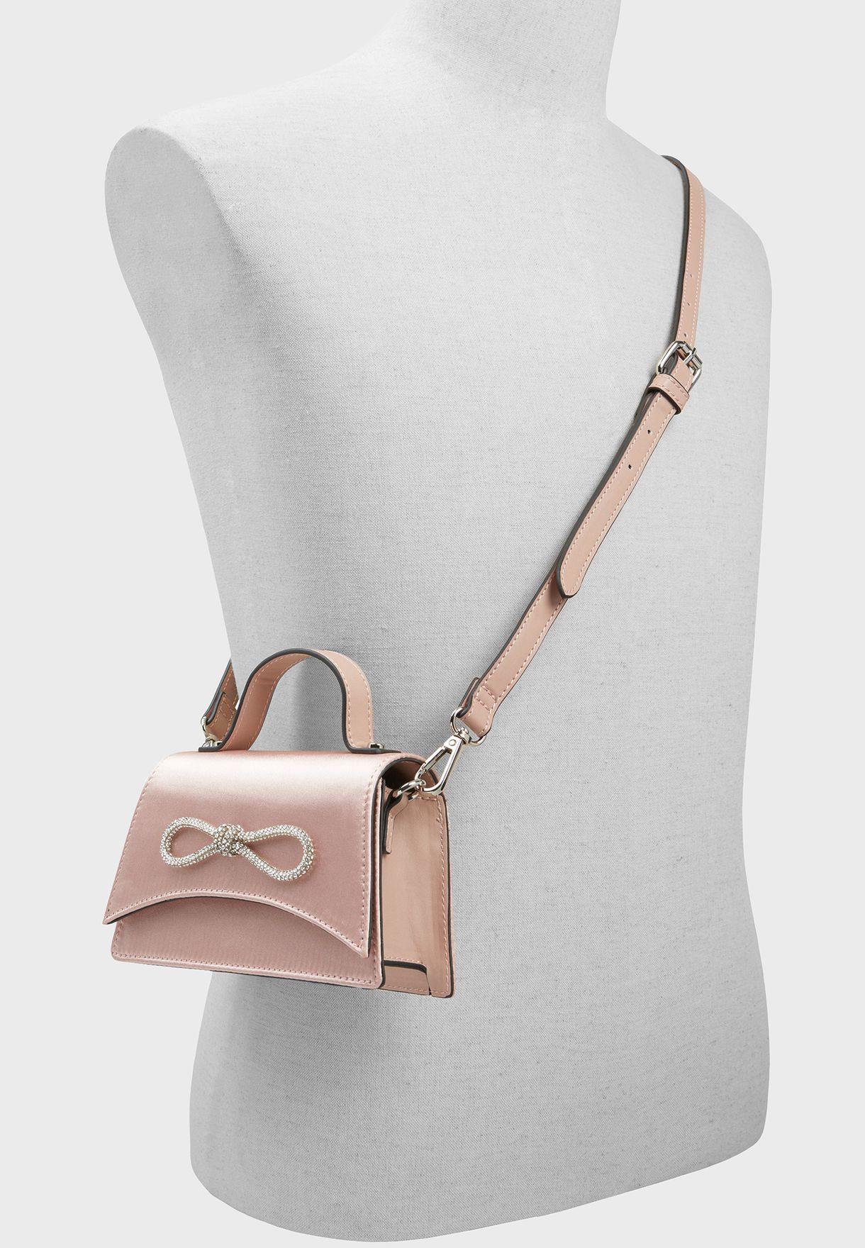 Buy Aldo pink Papioni Flap Over Crossbody Bag for Women in Riyadh, Jeddah