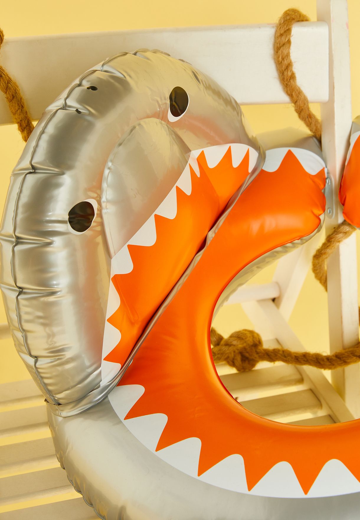 Kids Shark Attack Mini Inflatable Float Ring