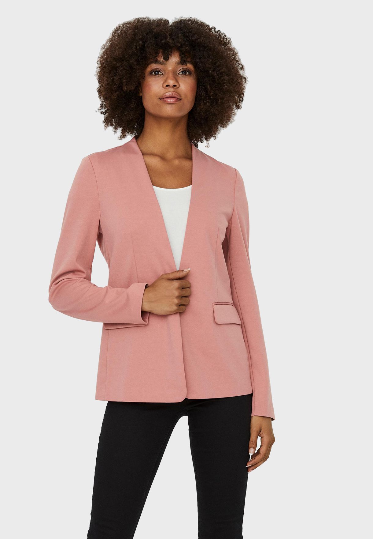 Skaldet Derfor Siege Buy Vero Moda pink Tailored Blazer for Women in MENA, Worldwide