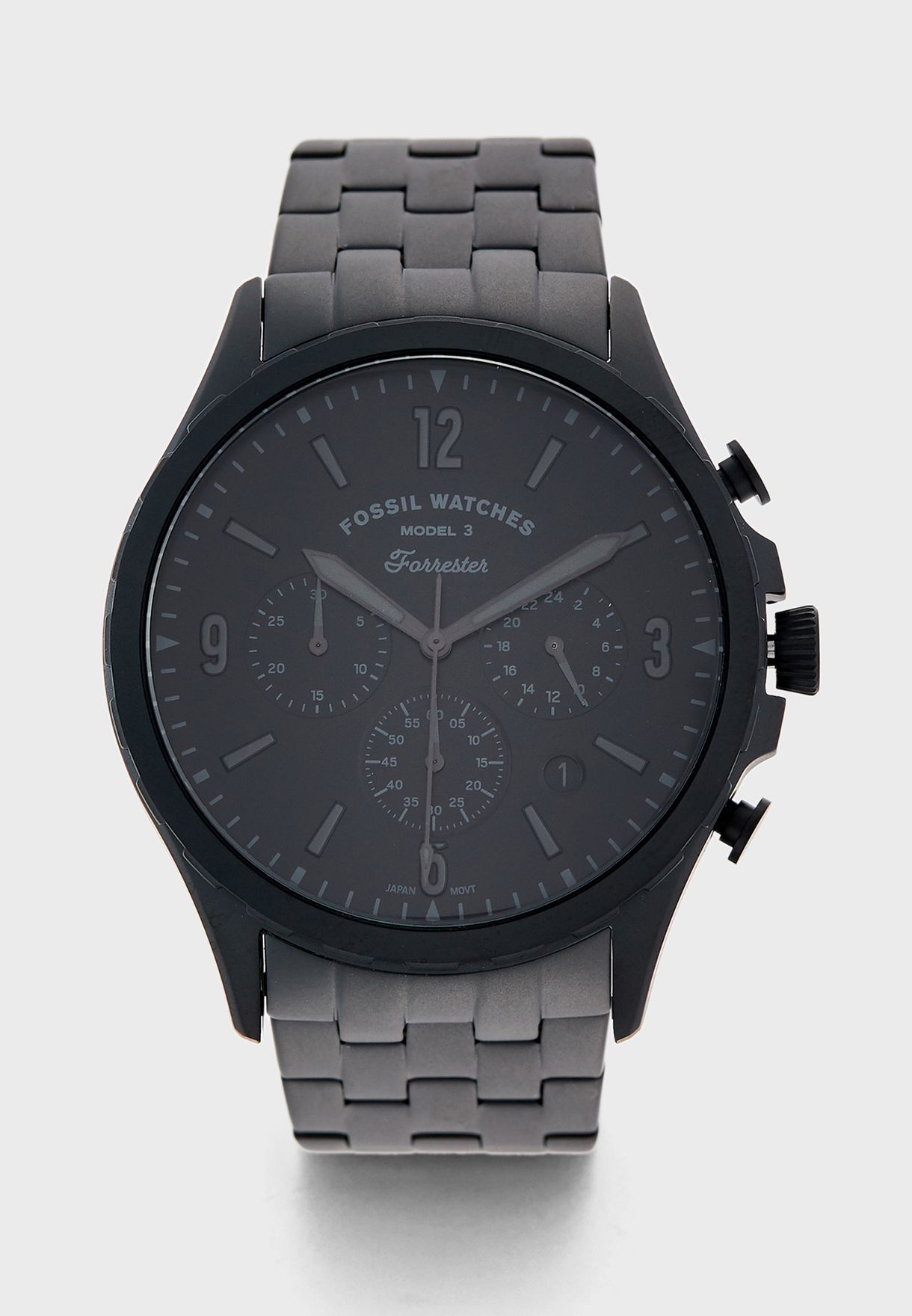 fossil watches model 3 forrester