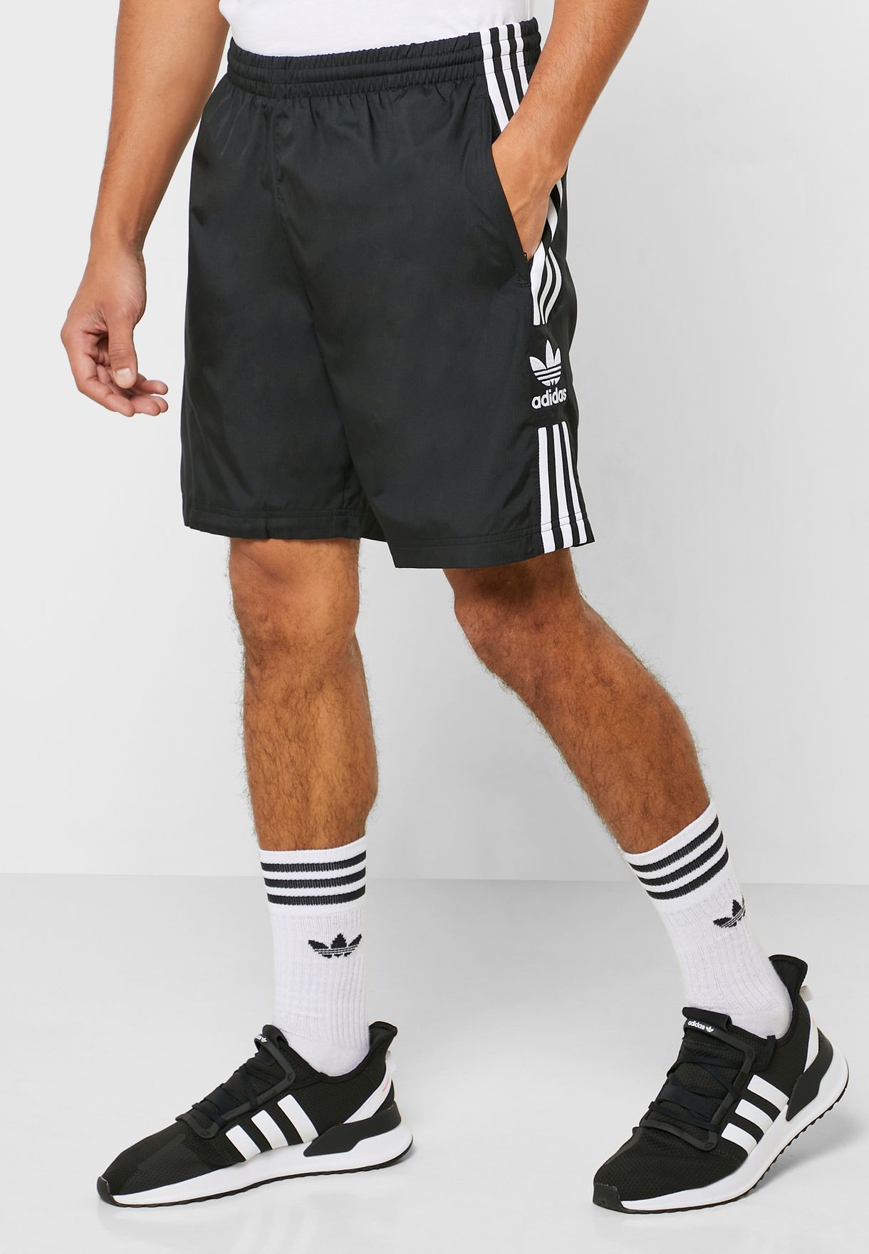 Buy adidas Originals black Lock Up Shorts for Men in Riyadh, Jeddah