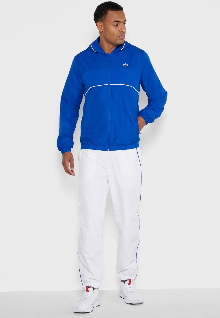 Lacoste colour block tracksuit online