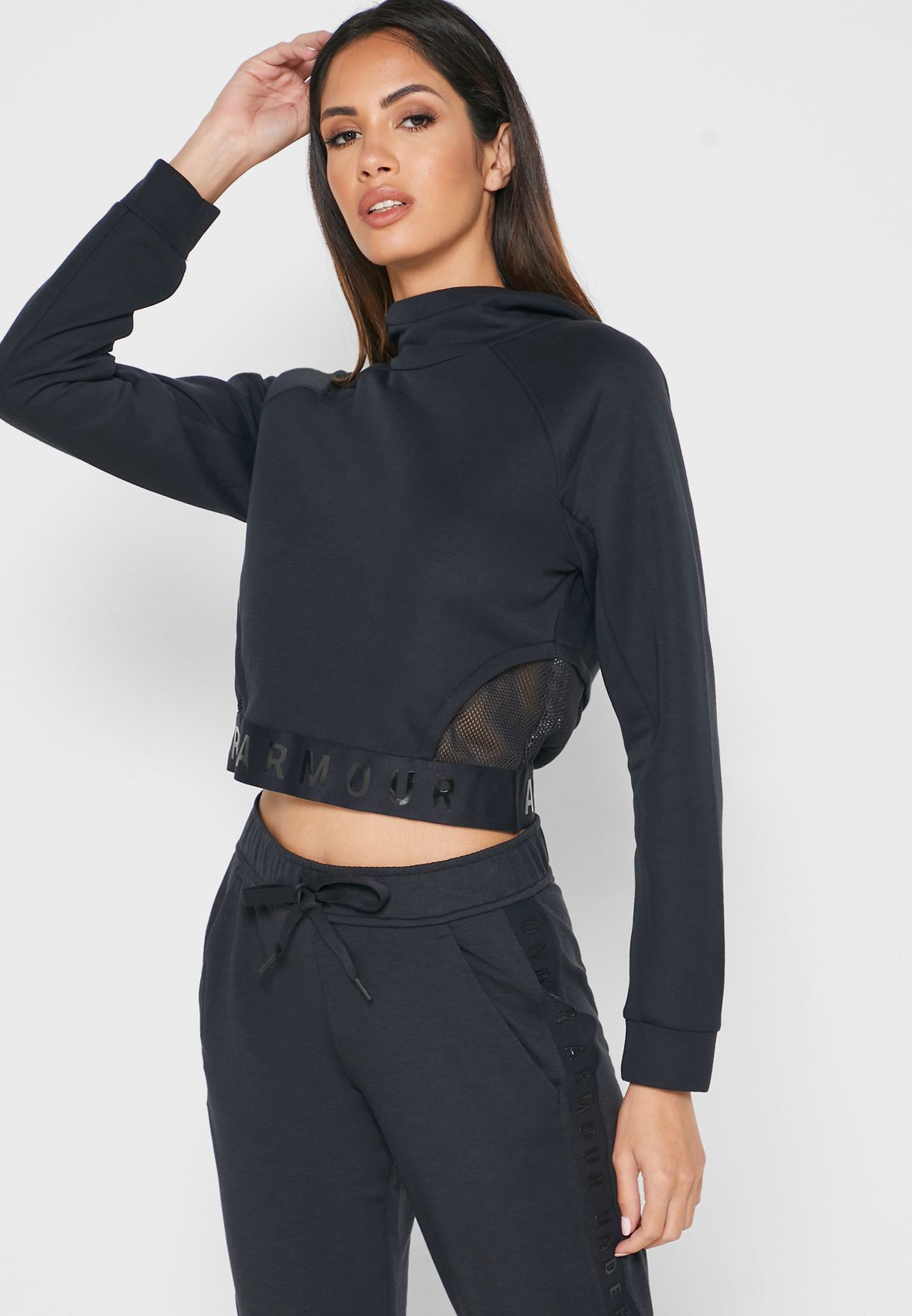 Unstoppable Move Light Cropped Hoodie 