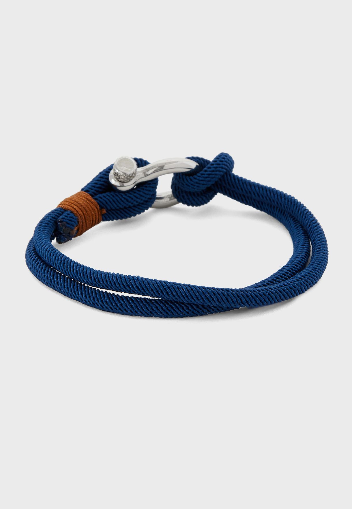 Stainless Steel Cord Bracelet