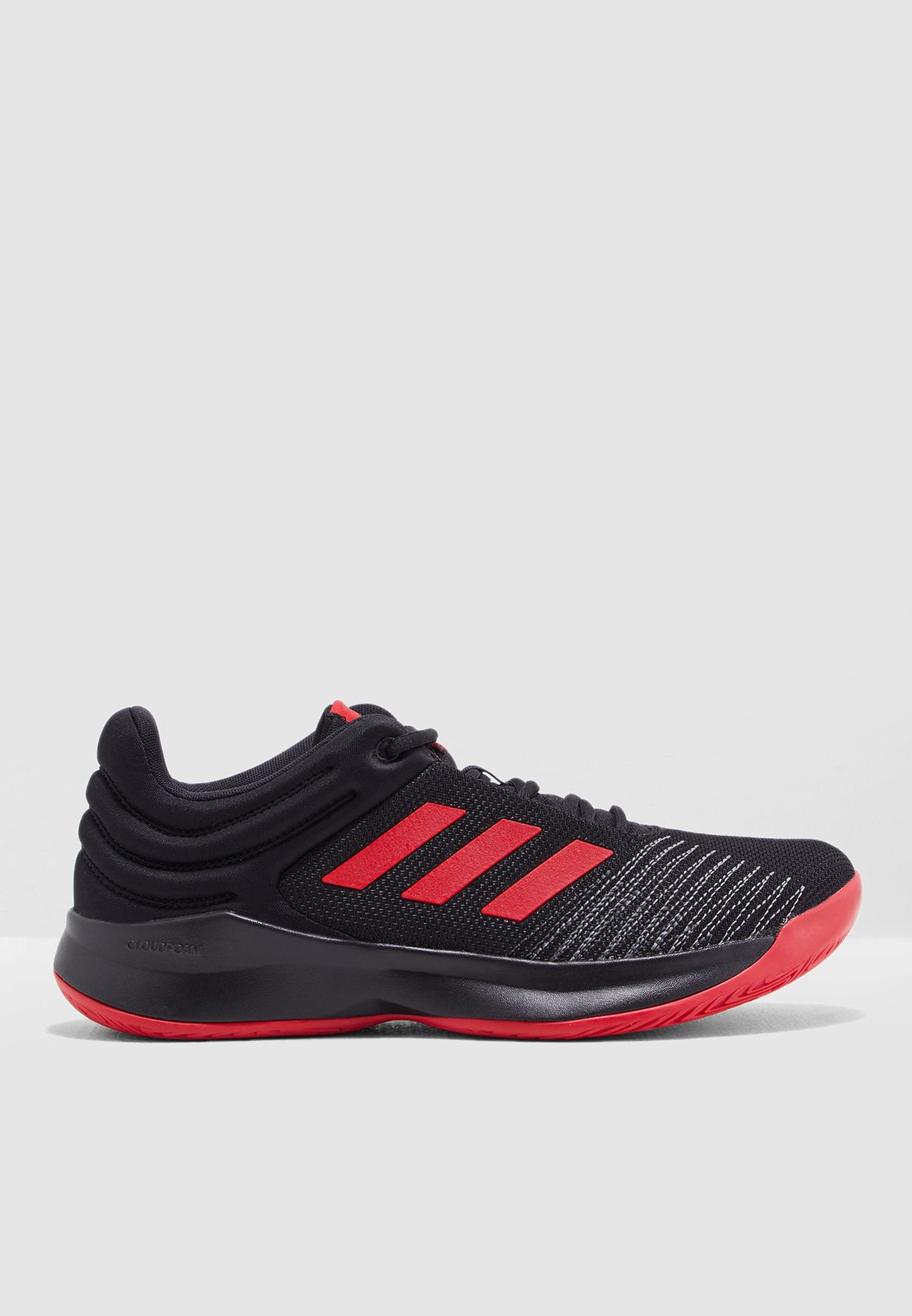 Buy adidas black Pro Spark 2018 Low for 