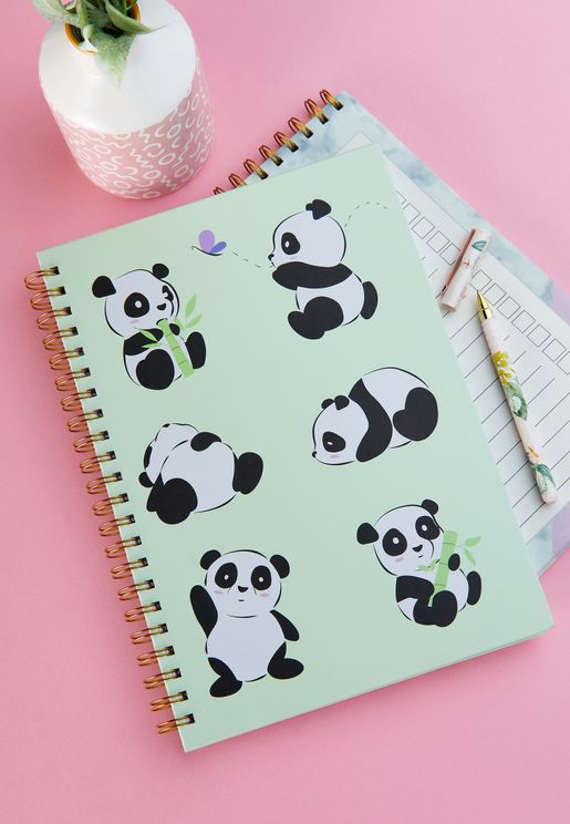 A4 Panda Notebook