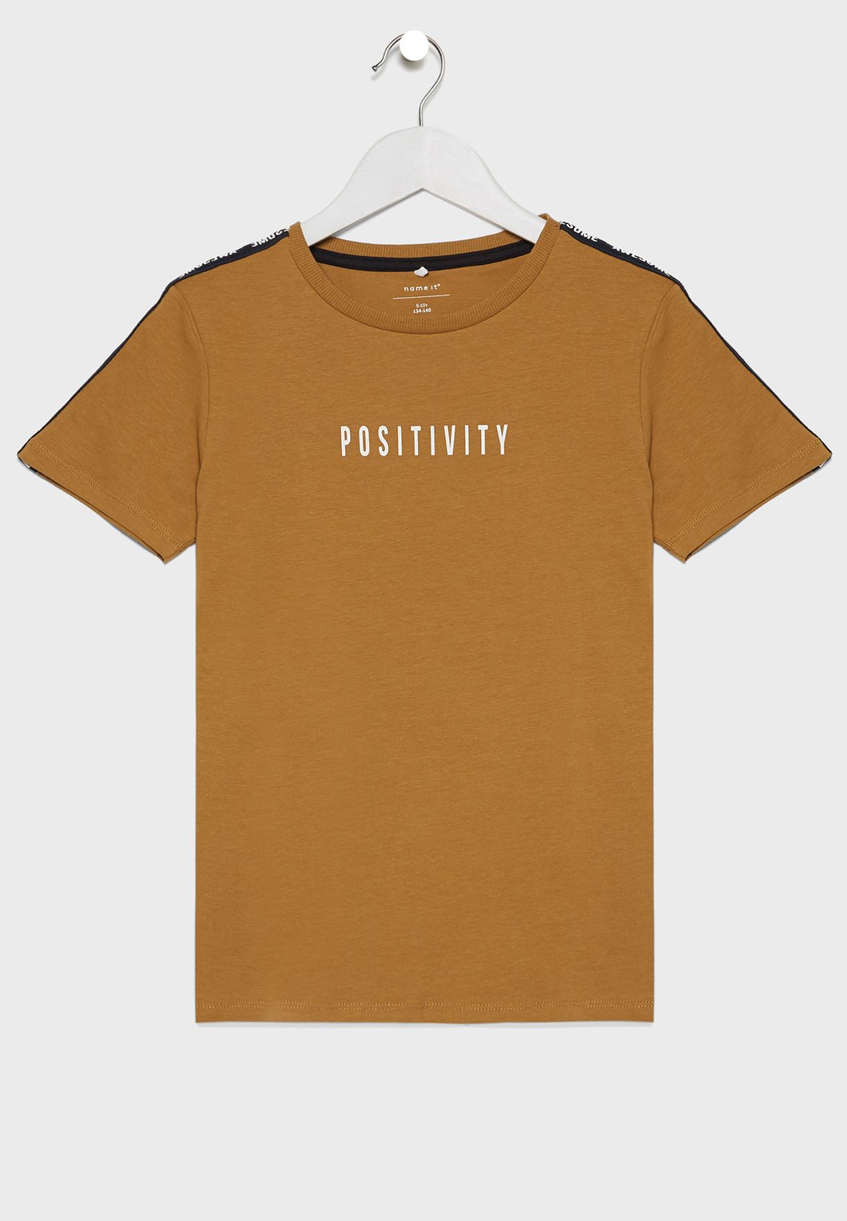 youth brown t shirt