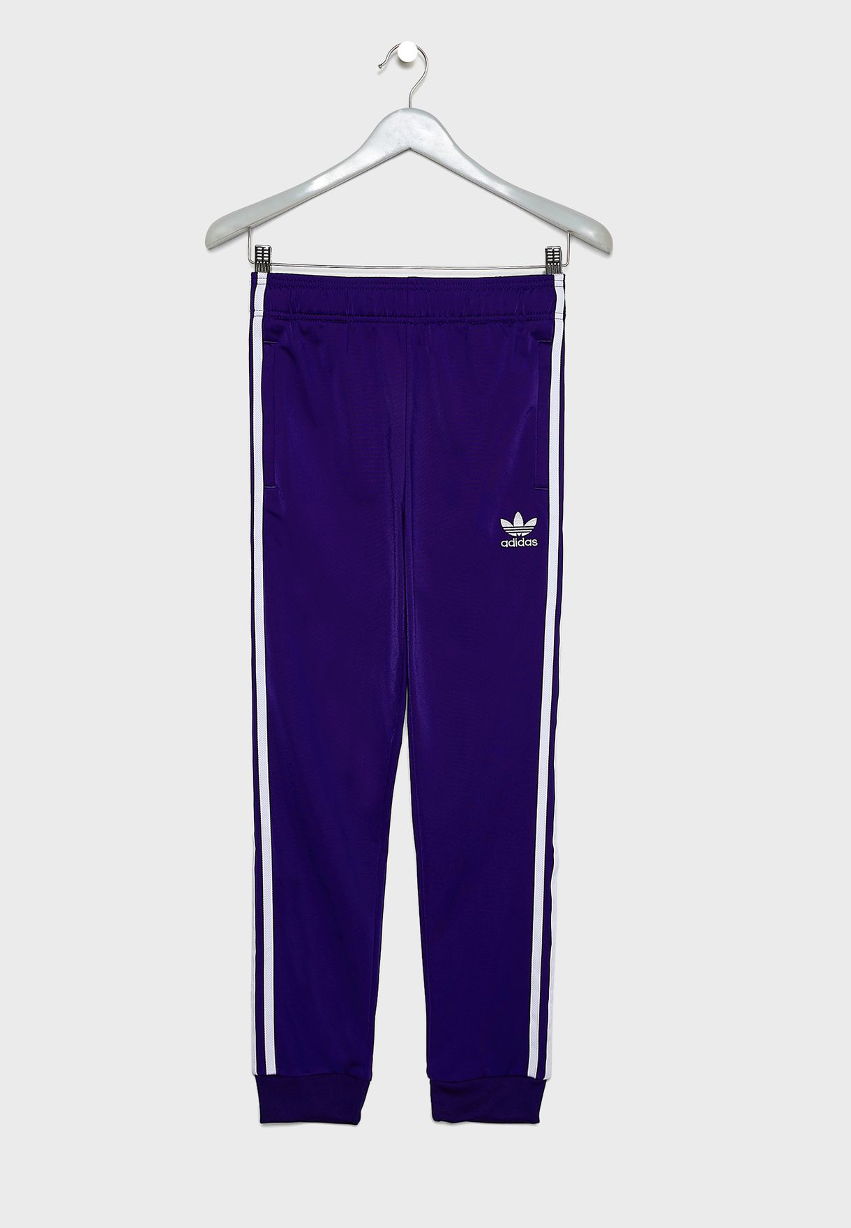 purple adidas sweatpants