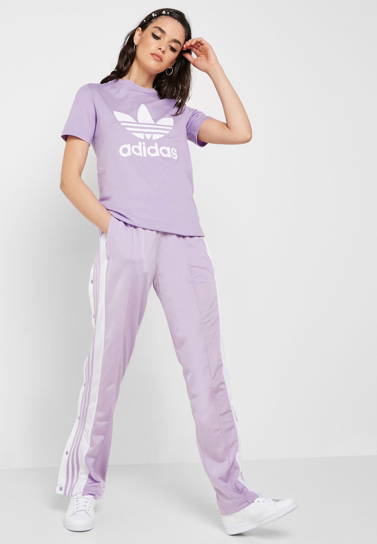 Buy adidas Originals purple Adibreak Sweatpants for Women in MENA,  Worldwide | DV2556