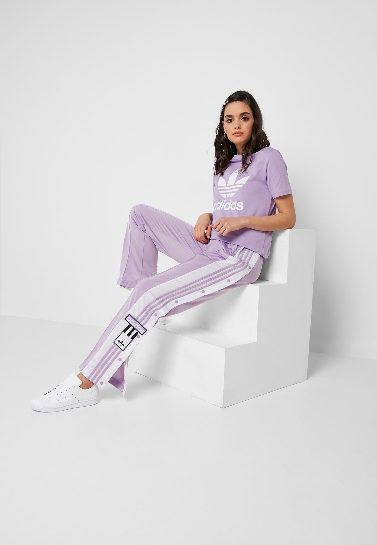 Buy adidas Originals purple Adibreak Sweatpants for Women in MENA,  Worldwide | DV2556