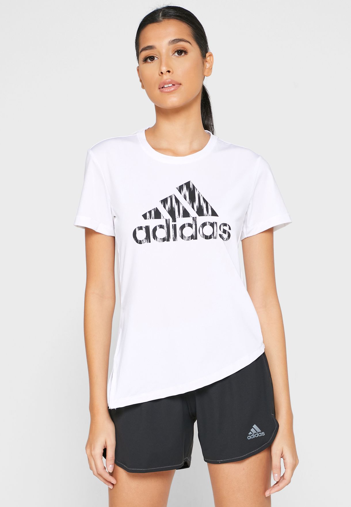 Buy adidas white Logo BOS T-Shirt for Women in MENA, Worldwide