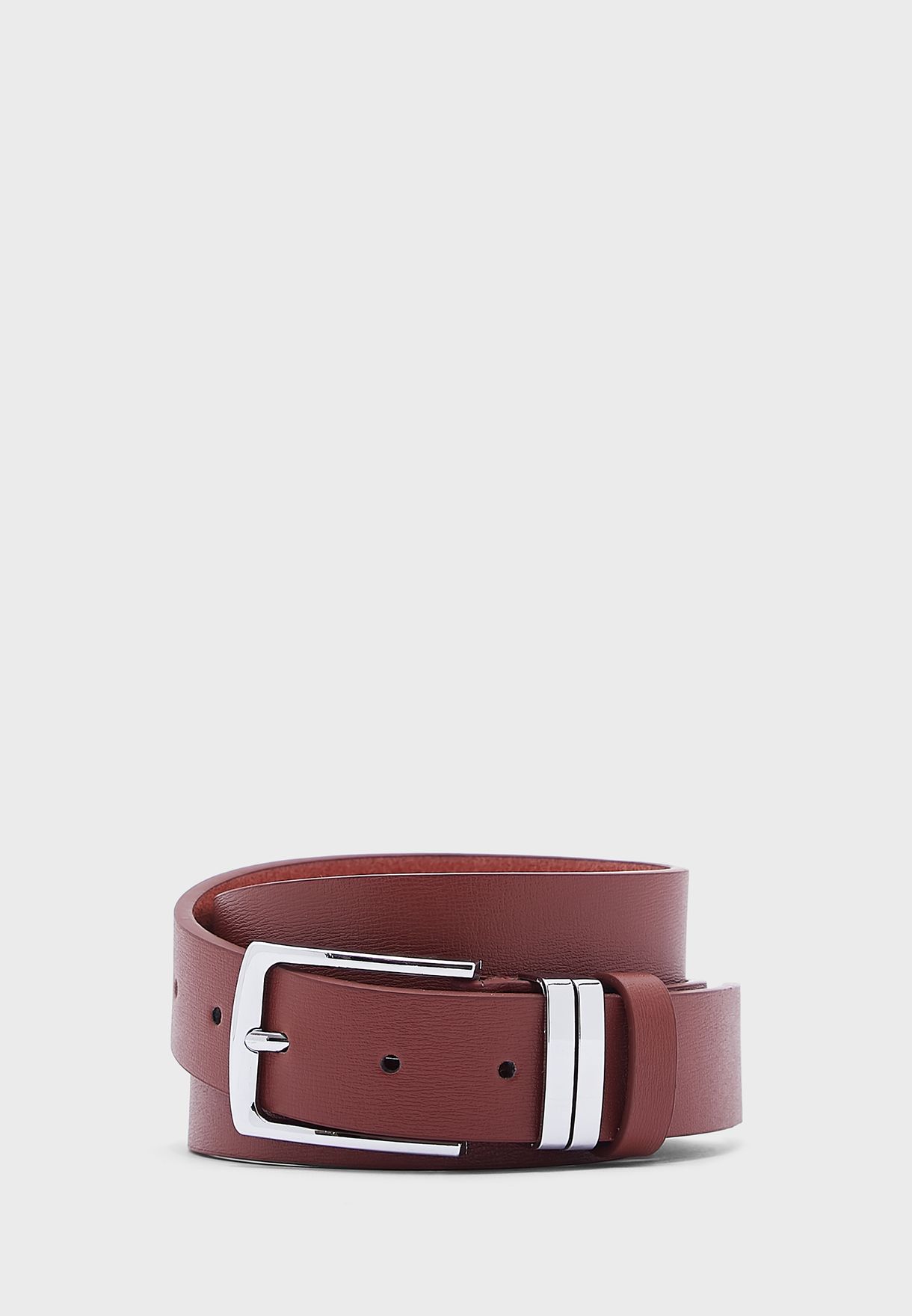 Faux Leather Casual Belt