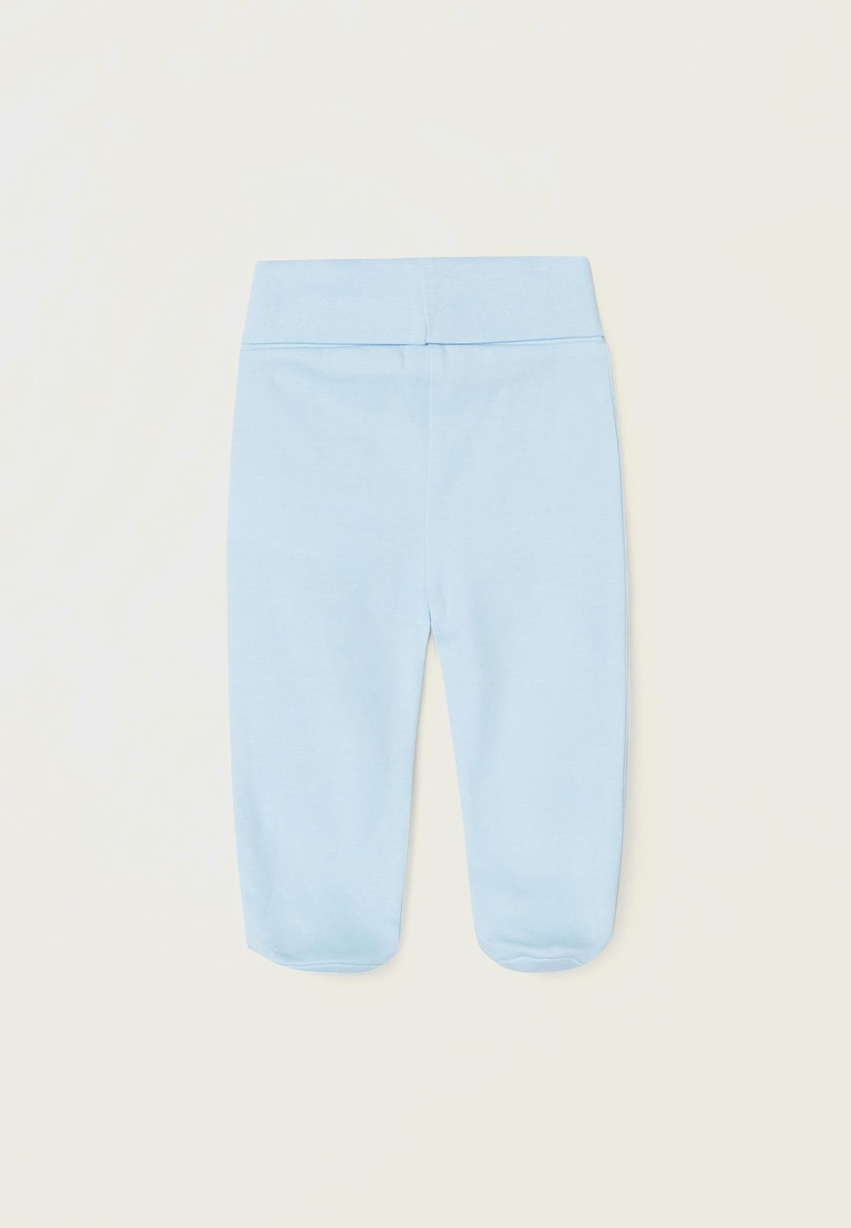 Infant 4 Pack Footed Sweatpants