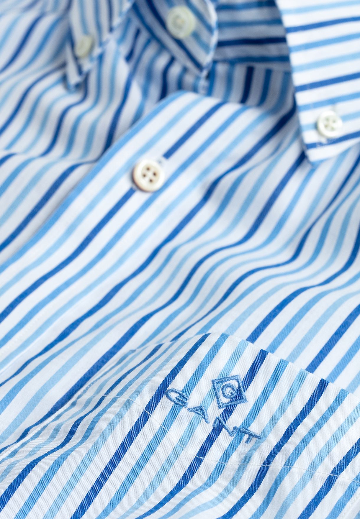Buy Gant prints Striped Regular Fit Shirt for Men in Kuwait city, other ...