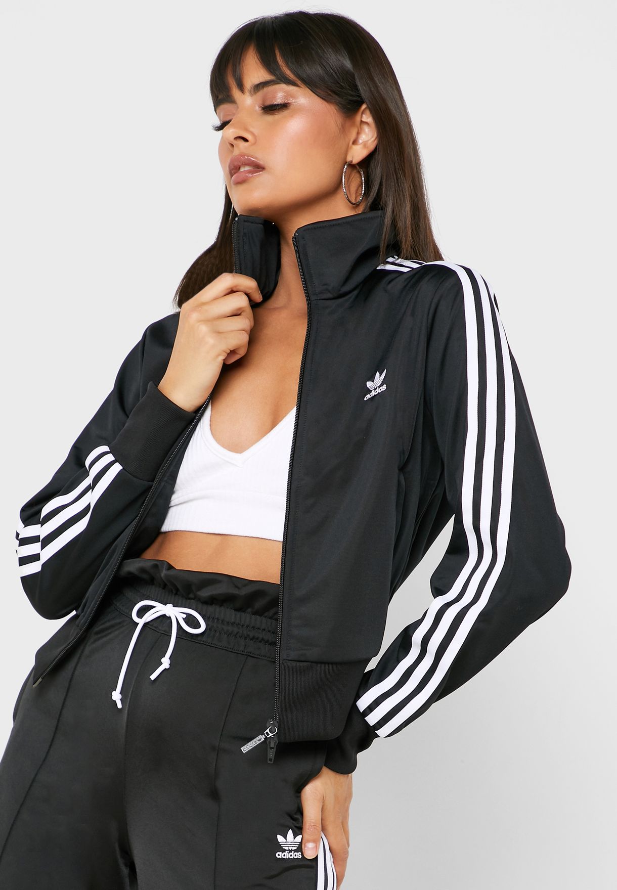 adidas originals firebird zip through jacket