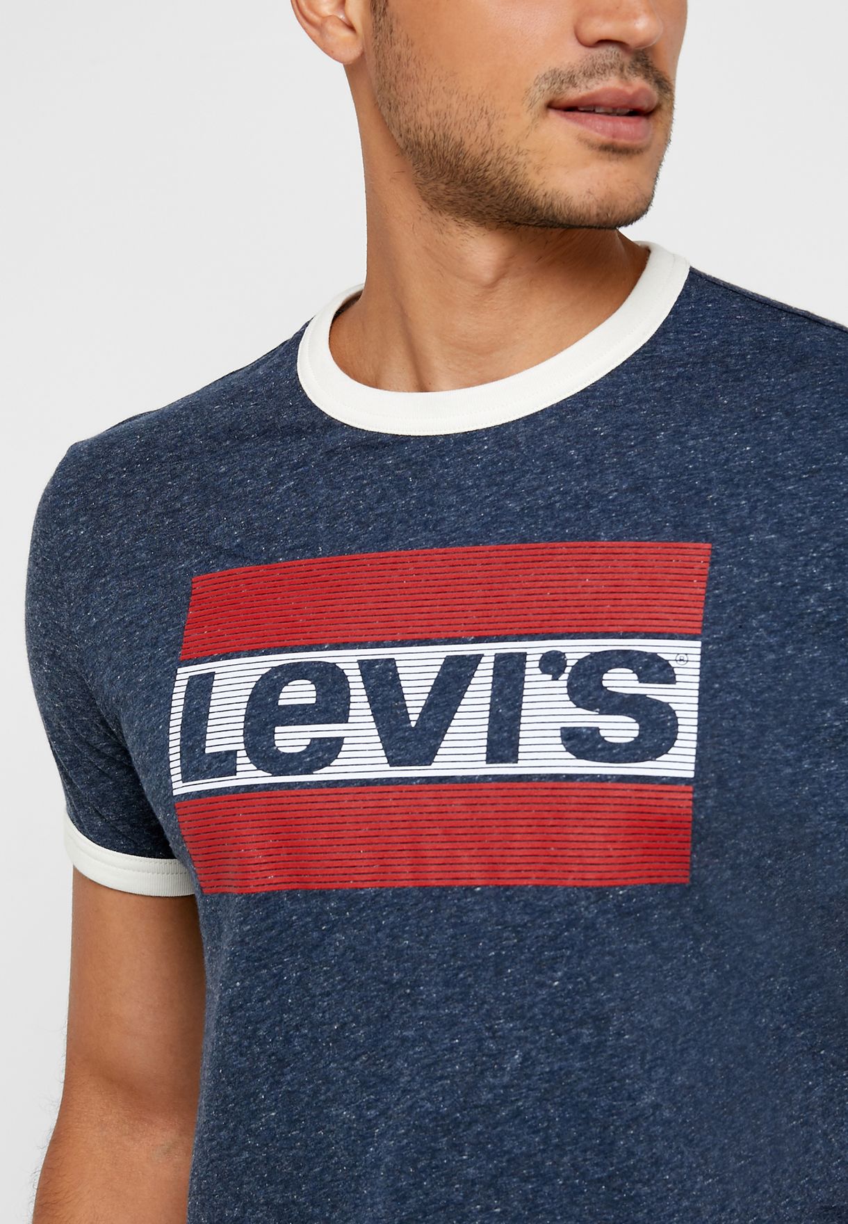 levi's flag shirt