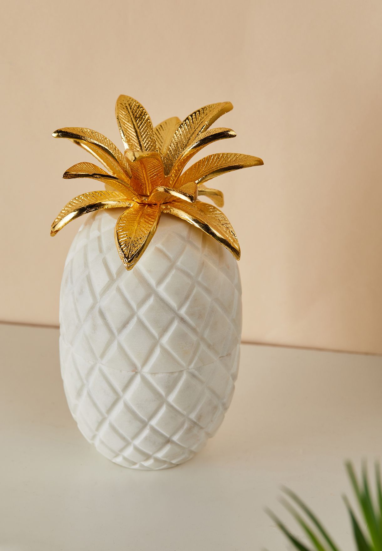 Sena Decorative Pineapple Marble Jar