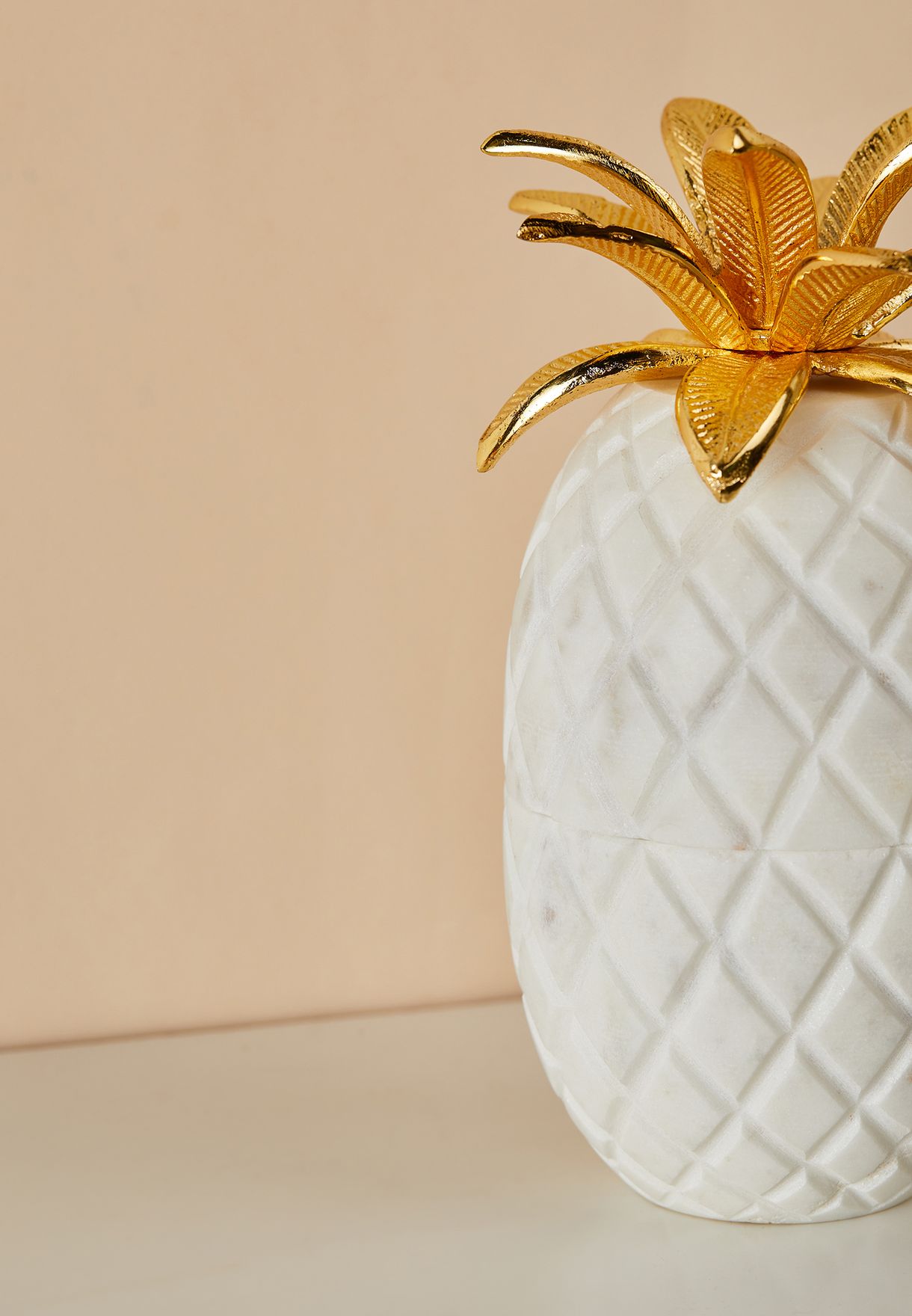 Sena Decorative Pineapple Marble Jar
