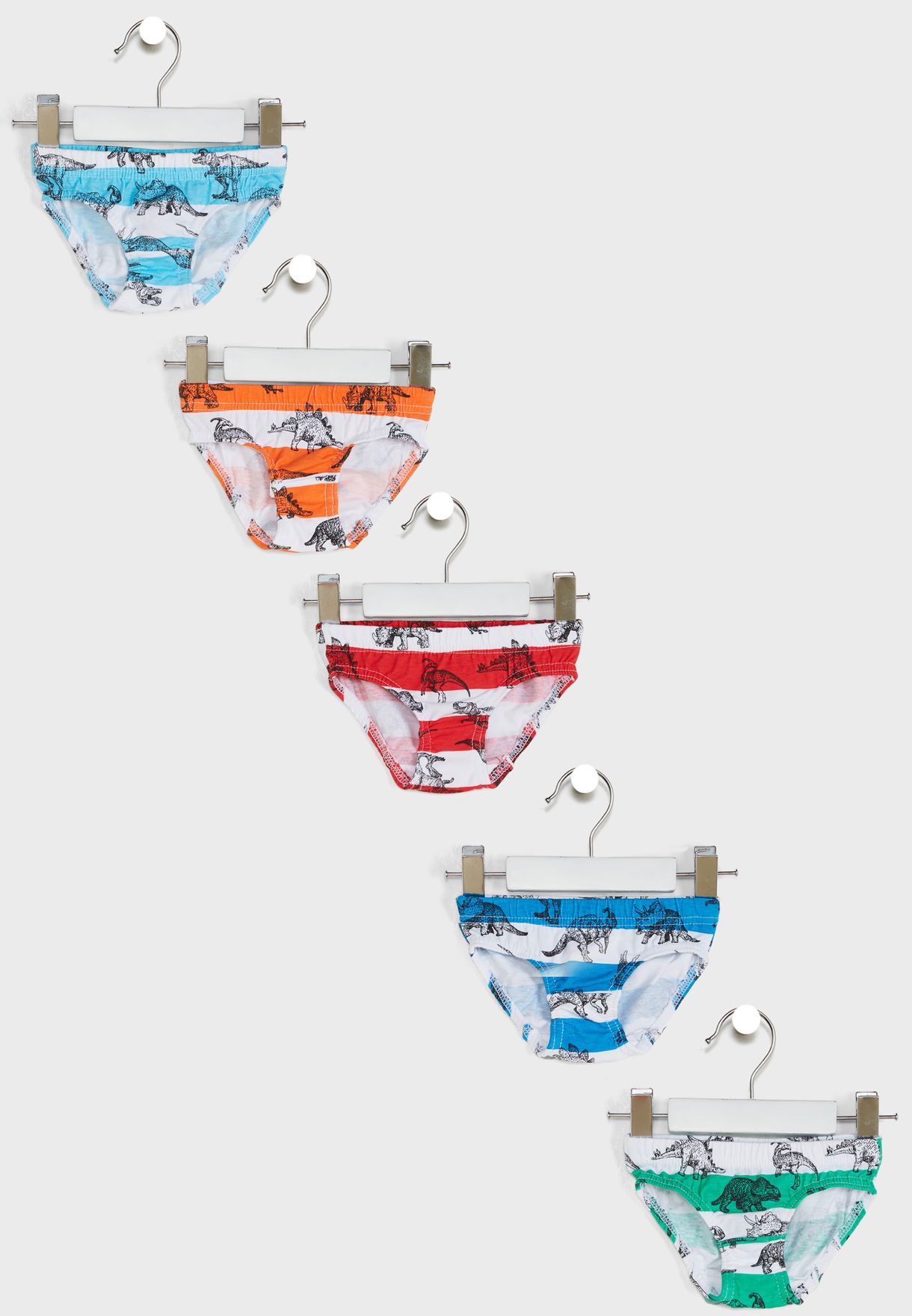 Infant 5 Pack Assorted Briefs