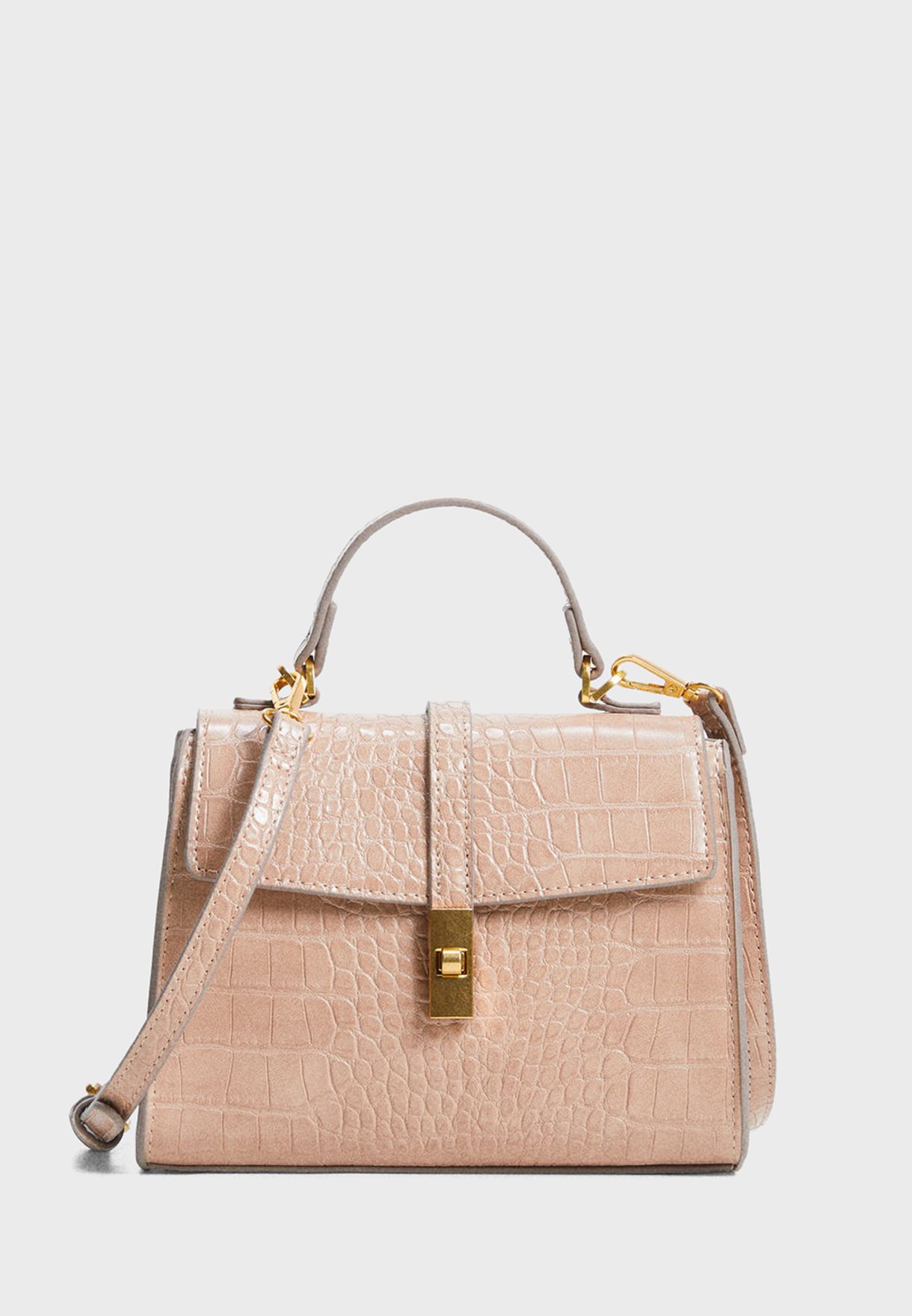 Buy Mango pink Adela Bag for Women in Dubai, Abu Dhabi