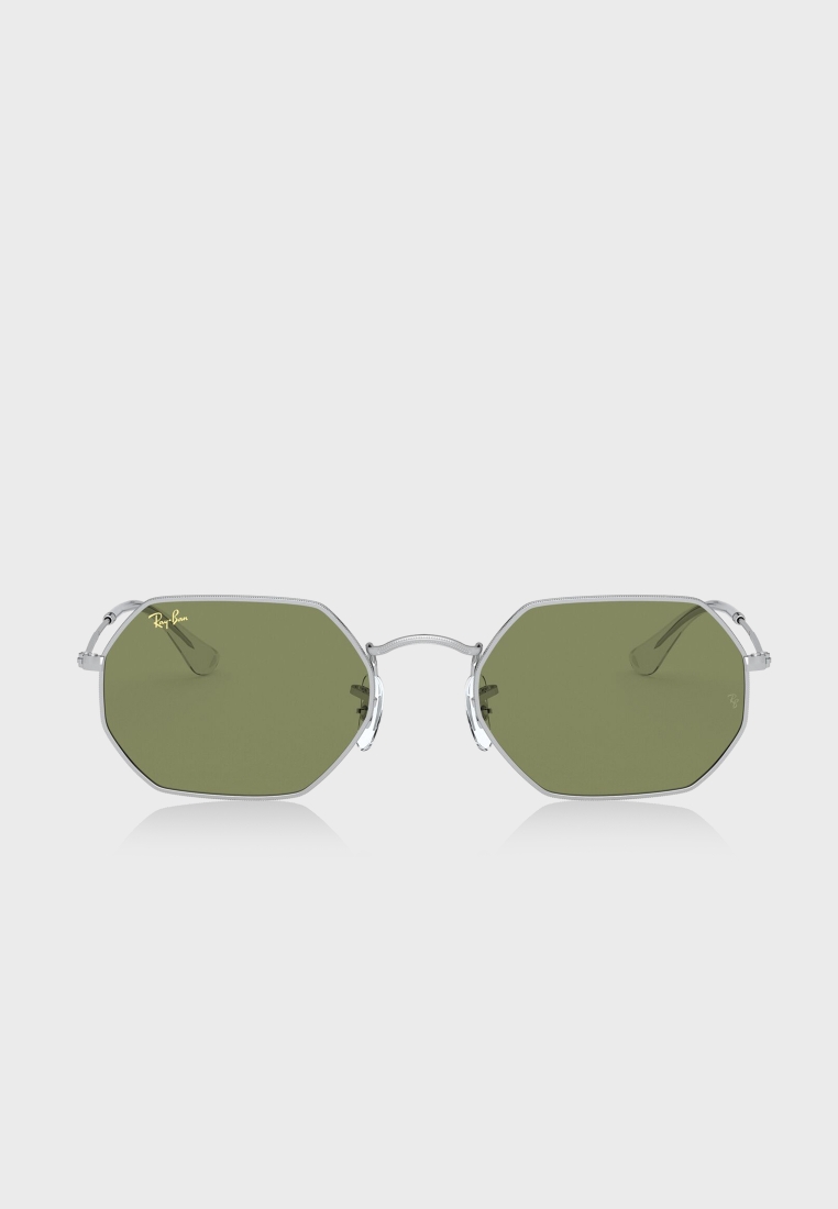 Chloé CH0046S Women's Octagonal Sunglasses, Gold/Green Gradient at John  Lewis & Partners