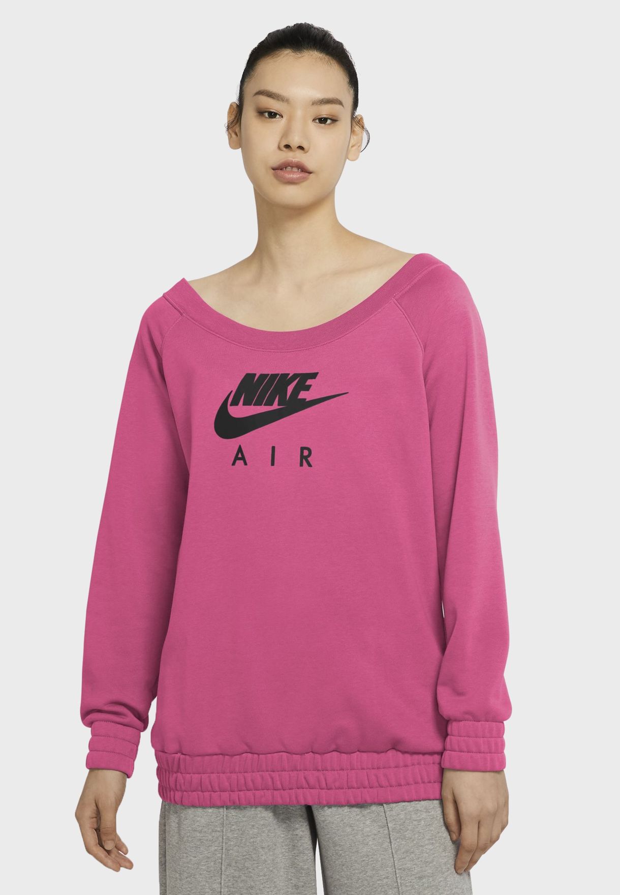 nike air pink sweatshirt