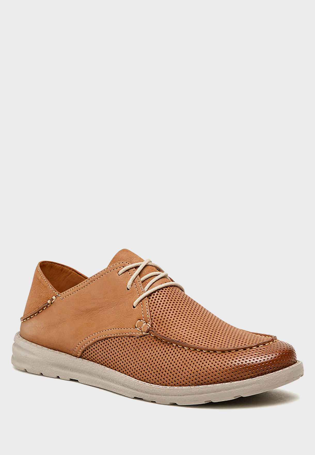 Perforated Lace Ups