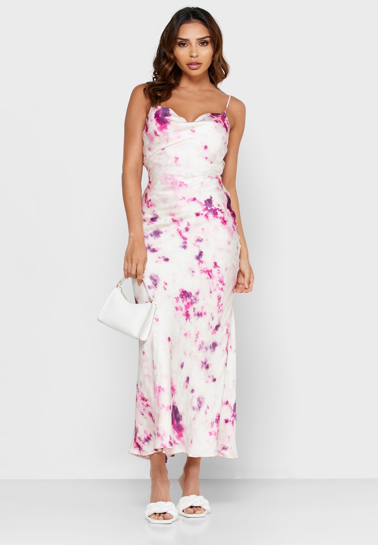 Cami Strap Tie Dye Dress