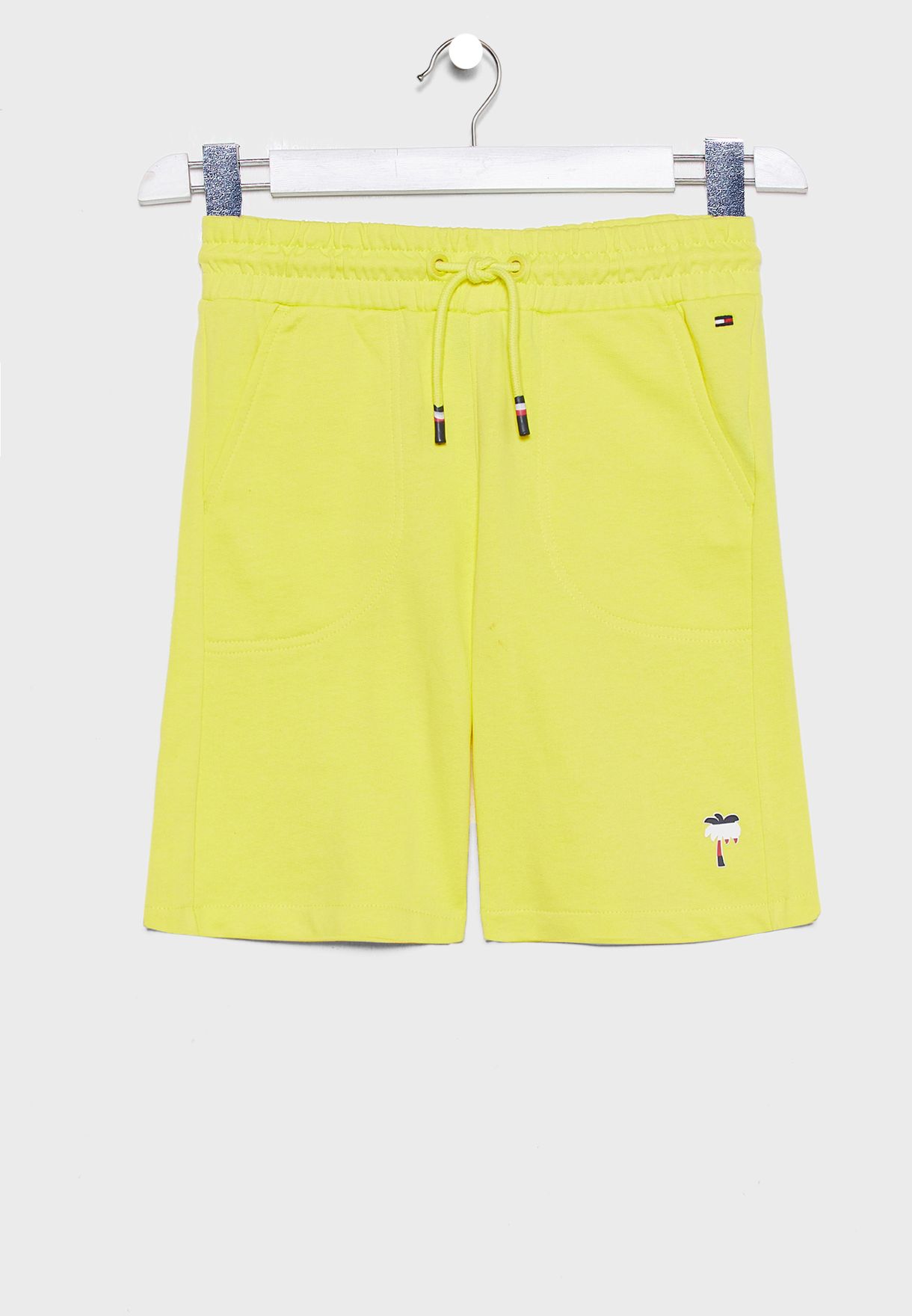 yellow sweat shorts