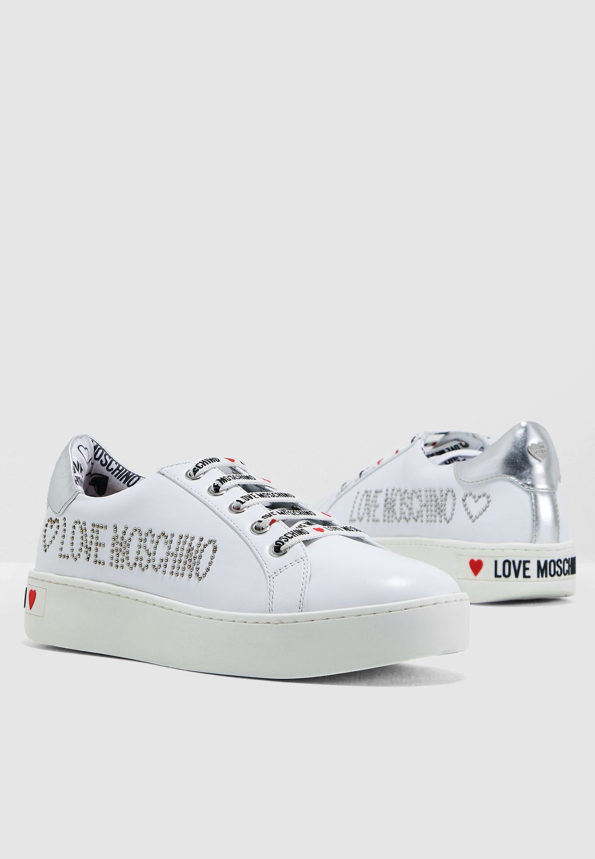 Buy Love Moschino white Casual Sneaker 
