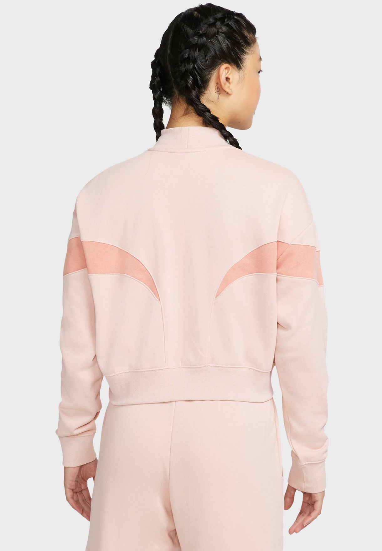 nike mock neck sweatshirt