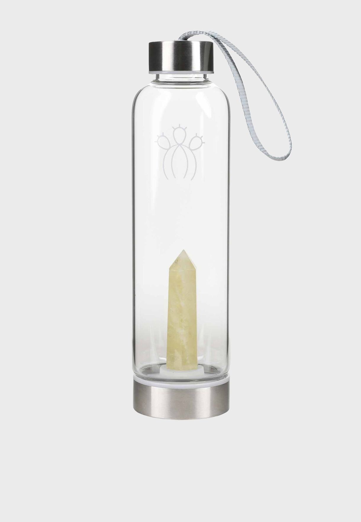 Citrine Interchangeable Crystal Water Bottle