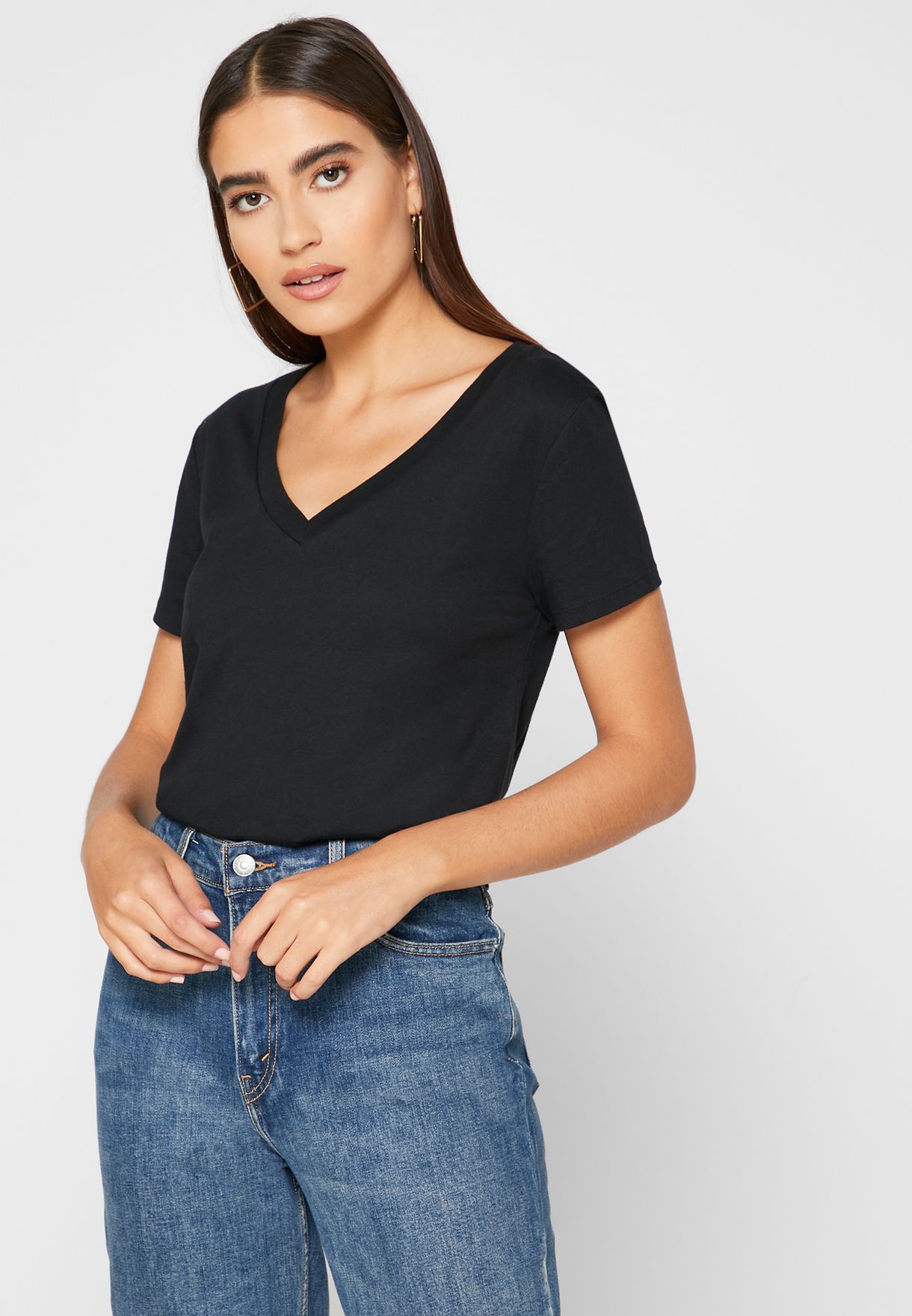 gap ribbed t shirt